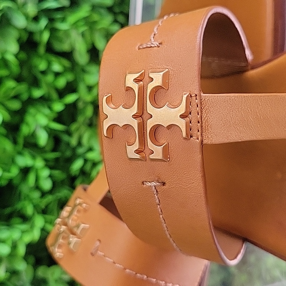 Tory Burch Brown Leather Sandals - Picture 11 of 11